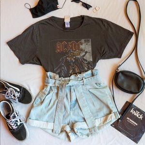 Urban Outfitters paper bag shorts